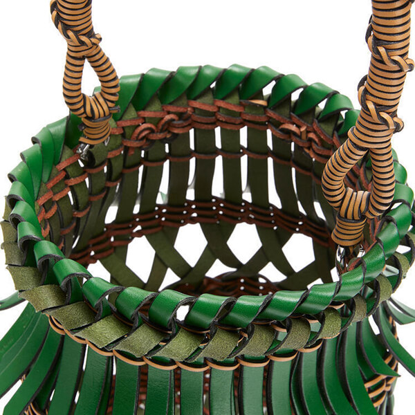 ロエベ◆フリンジバケットバッグ コピー カーフ 2色 クロスモチーフ A546W68X02